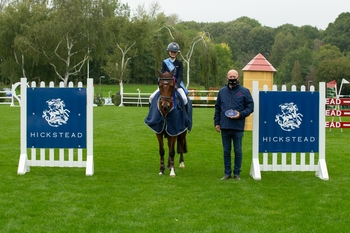 Tabitha Kyle dominates the podium in the Pony of the Year Winter 138cm Championship